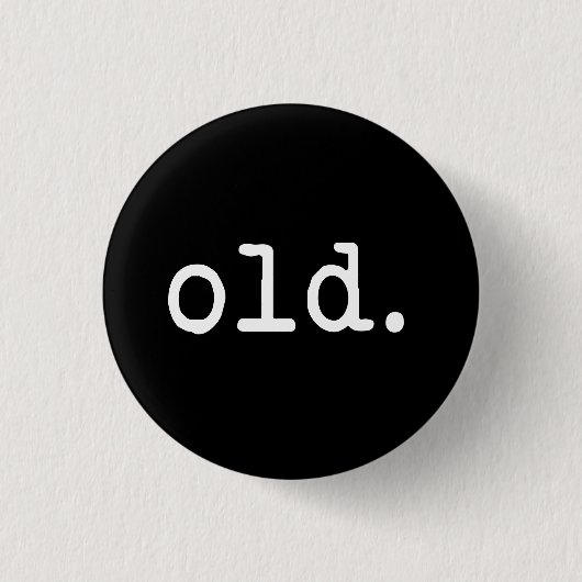 古い 缶バッジ (正面)