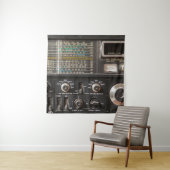 古いAMラジオの詳細 タペストリー (インサイチュ)