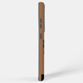 古いBill Phoneケース(tan/brown) Samsung Galaxyケース (右側面)