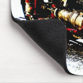 古いBMWのmoterbike マウスパッド (コーナー)