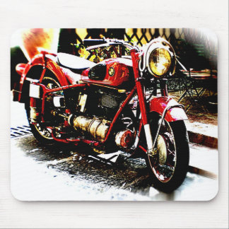 古いBMWのmoterbike マウスパッド