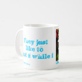 古いBUICKS コーヒーマグカップ (正面左)