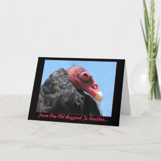 古いBuzzardのバースデー・カード カード