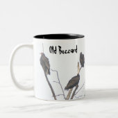 古いBuzzardのマグ ツートーンマグカップ (左)