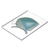 古いCRTモニタ ノートブック (左側)