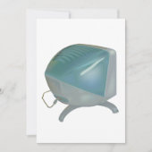 古いCRTモニタ 招待状 (正面)