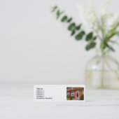 古いFlagstoneの家 スキニー名刺 (スタンド正面)