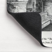 古いFort William、カルカッタ マウスパッド (コーナー)