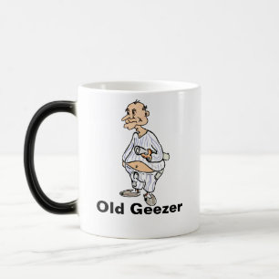 古いGEEZEARのコーヒーカップ モーフィングマグカップ