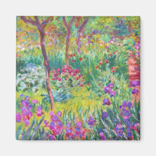 古いGivernyクロード・モネのカッコいいのアイリス庭 マグネット