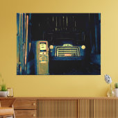 古いGMCトラック キャンバスプリント (インサイチュ (リビング))