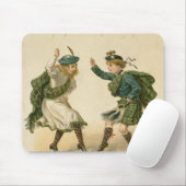 古いLang Syne -右のメリークリスマスのため マウスパッド (マウス)