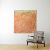 古いmetalabstract絵を描、age、ancのテクスチャ タペストリー (インサイチュ(横))