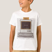 古いPCでのゲーム Tシャツ (正面)