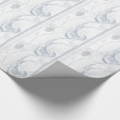 古いProvincetownのケープコッドの地図 ラッピングペーパー (角)