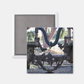 古いRailcarバッファ マグネット (正面/裏面)