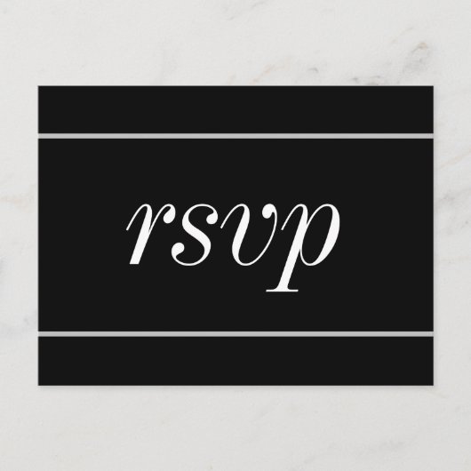 古いRSVPファッションドポストカード ポストカード (正面)
