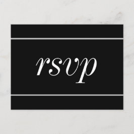 古いRSVPファッションドポストカード ポストカード