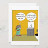 古いSkinheadまたはSKA Musicファン用の誕生日カード シーズンカード (正面/裏面)