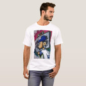 古いSKOOLのスタイルのキャラクターのTシャツ Tシャツ (正面フル)