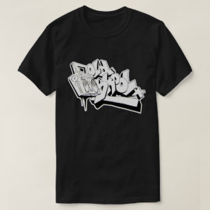 古いSKOOLのヒップホップの落書きのTシャツ Tシャツ