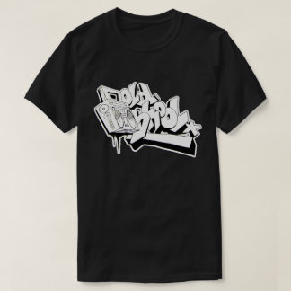 古いSKOOLのヒップホップの落書きのTシャツ Tシャツ