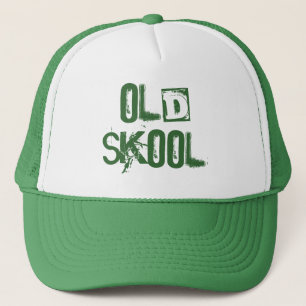 古いSKOOLの帽子 キャップ