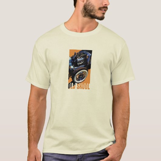 古いSkoolは改造しました Tシャツ (正面)