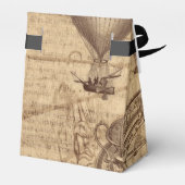 古いsteampunkの羊皮紙 フェイバーボックス (裏面サイド)