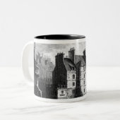 古いTolbooth、エジンバラ ツートーンマグカップ (正面左)