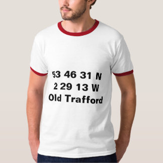 古いTrafford -マンチェスター・ユナイテッドはティーを調整します Tシャツ