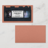 古いVHSテープ 名刺 (正面/裏面)