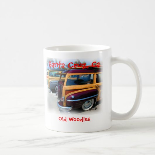 古いWoodies コーヒーマグカップ (右)