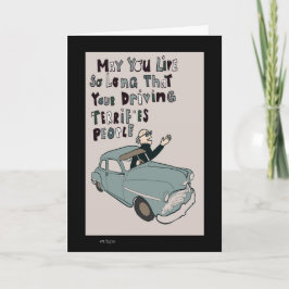 古おもしろいいバースデーカード シーズンカード