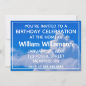 古おもしろいいフォッカーDR 1 招待状 (裏面)