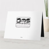 古おもしろいい誕生日カード カード (裏面)