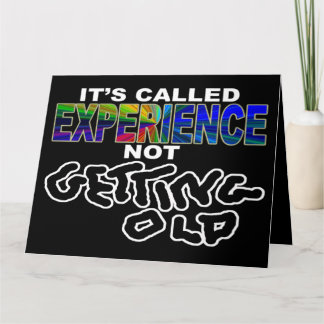 古おもしろいい誕生日カード カード