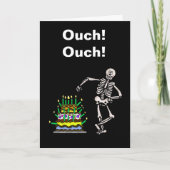 古おもしろいい誕生日 カード (正面)