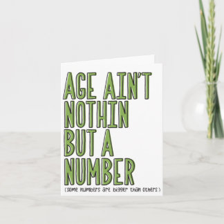 古おもしろいい誕生日 カード