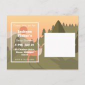 「古おもしろいい」ホワイトテール・バック・ベビー  案内ポストカード (裏面)