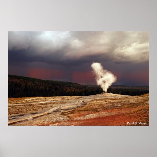 古き忠実な嵐 ポスター (正面)