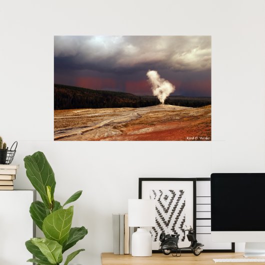 古き忠実な嵐 ポスター (ホームオフィス)