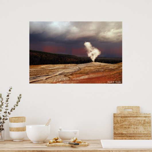 古き忠実な嵐 ポスター (キッチン)