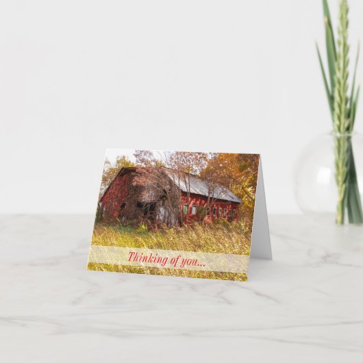 古き良い農業日考えるのカード カード (正面)