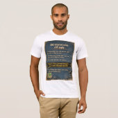 古き良きインターネットの掟は今も生きる - レトロな皮肉 Tシャツ (正面フル)