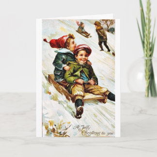 古き良きクリスマス シーズンカード