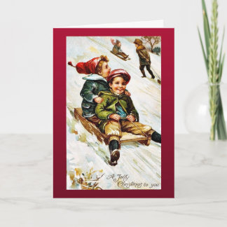 古き良きクリスマス シーズンカード