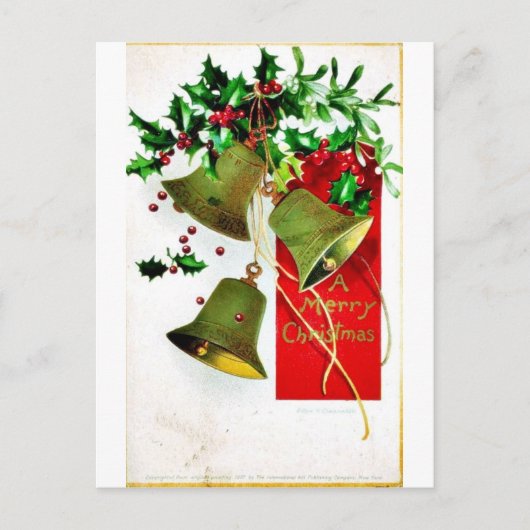 古き良きクリスマス シーズンポストカード (正面)