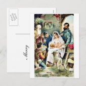 古き良きクリスマス シーズンポストカード (正面/裏面)