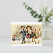 古き良きクリスマス シーズンポストカード (スタンド正面)